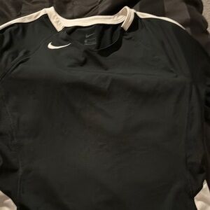 Nike Black and White Athletic Shirt